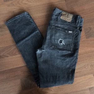 Vans black skinny jeans